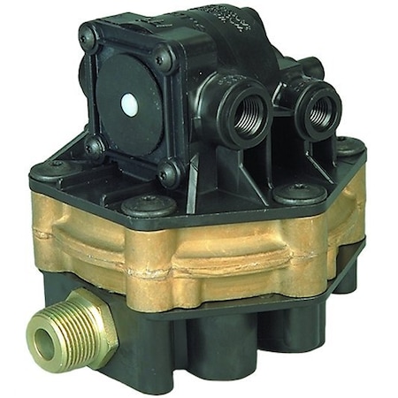 Haldex Valve, Spring Brake Control, Ff-2, 1-1/4 Supply, 4-3/8 Delivery, 1-1/2 Reservoir, 3 Psi Crack KN28601
